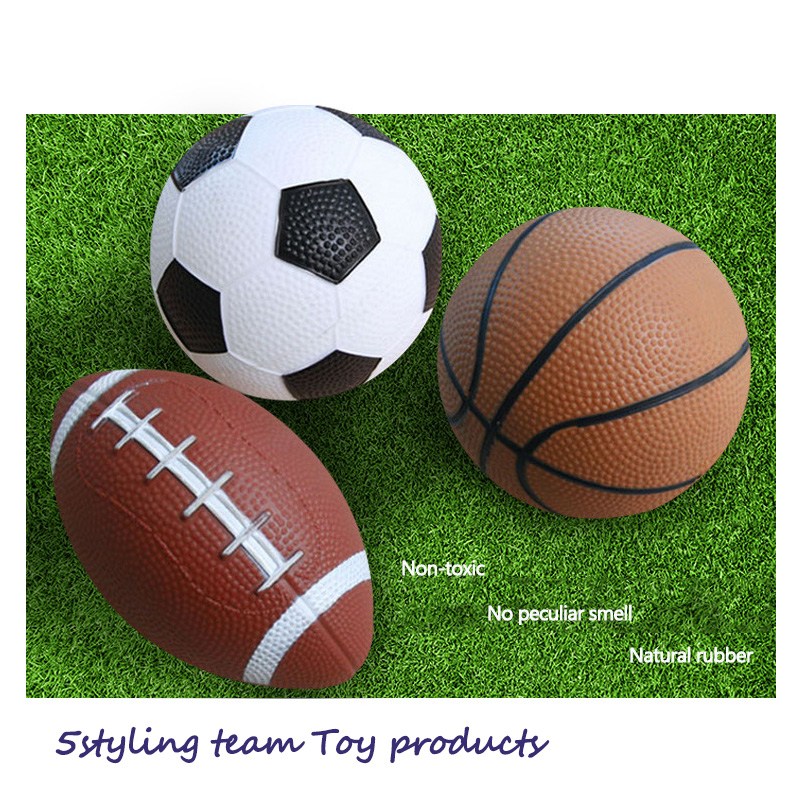 ผู้ผลิตโดยตรงสำหรับเด็กอนุบาลบาสเกตบอลฟุตบอลรักบี้สิ่งแวดล้อมของเล่นพองหนาไม้
